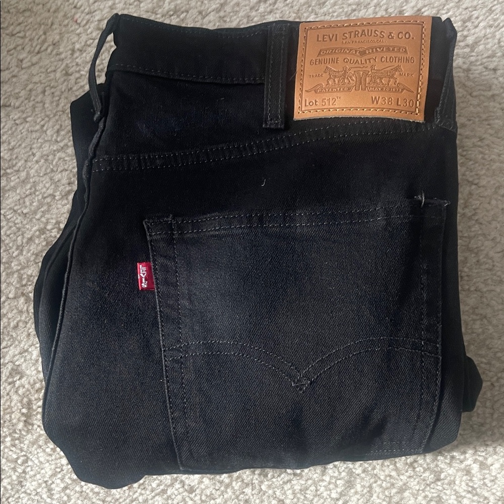 Levi's Midnight Black Jeans